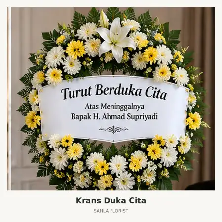 Krans Bunga Duka Curug Serang